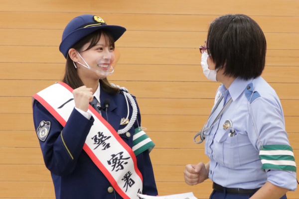 神戸大学・大仁田美咲さんが灘警察一日署長に！＜ミスユニバーシティ2020準グランプリ＞