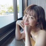 古川真奈美、露天風呂で美背中披露した入浴ショット公開