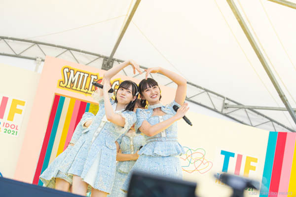 HKT48、「TIF2021」SMILE GARDENで熱気を吹き飛ばす爽快感パフォーマンス