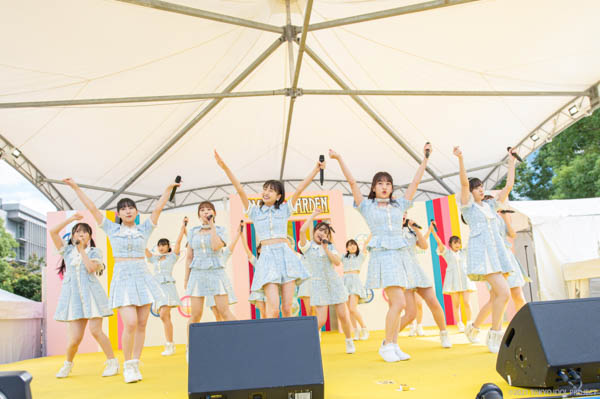 HKT48、「TIF2021」SMILE GARDENで熱気を吹き飛ばす爽快感パフォーマンス