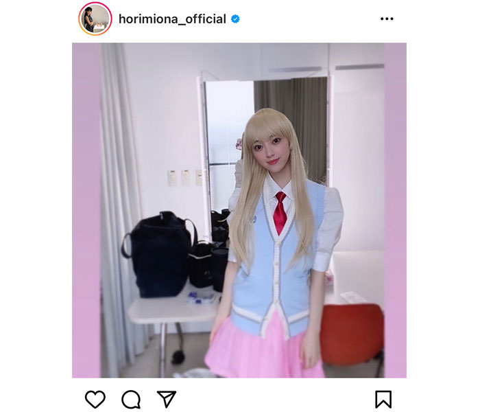 堀未央奈、「さくら荘のペットな彼女」ヒロイン・椎名ましろのコスプレに反響ぞくぞく