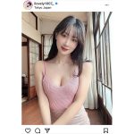 池尻愛梨、キャミソールで際立つ美乳ライン!「こういうのもアリかも」