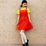 ダレノガレ明美、こだわりのイカゲームコスプレに反響！ワンピースは手作り。