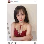 NMB48 川上千尋、シルエットで魅せる刺激強めな美ボディライン