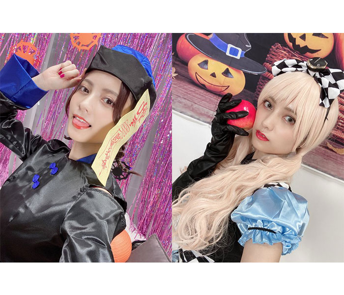 桃月なしこ、キョンシー・アリスに扮したハロウィンコスプレがスゴい!「最強すぎません??」