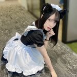 イコラブ 佐々木舞香の黒猫コスプレが「可愛すぎる!」と話題　に