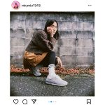 AKB48 下尾みう、ニューバランスを履いて「キモ撮り」に挑戦