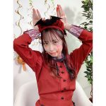 高柳明音、ハロウィンメイクで血まみれに!「推ししか勝たん?」