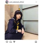 若月佑美、「今日から俺は!!」川崎明美の衣装オフショット公開「カッコいい」「素敵です」