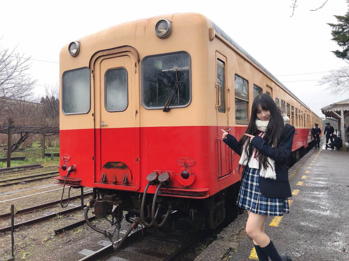 SKE48 末永桜花、「鉄道の日」に思い出の鉄道写真を一挙公開「みんなの推しは?」