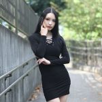 【写真特集】沖縄代表・蒲山花礼さん、クールな黒ワンピースで美ボディをアピール！＜ミスユニバーシティ2021ファイナリスト＞