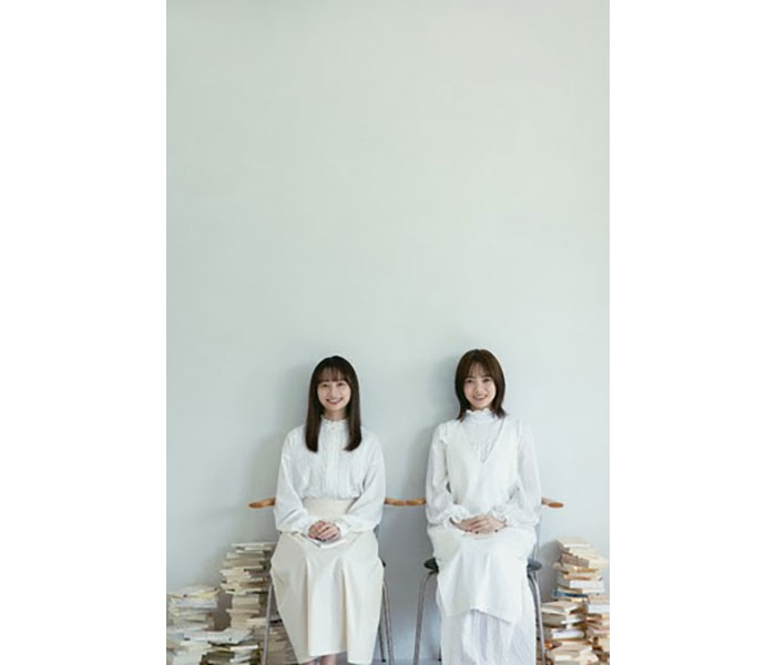 日向坂46・影山優佳&宮田愛萌が「小説宝石」の表紙に