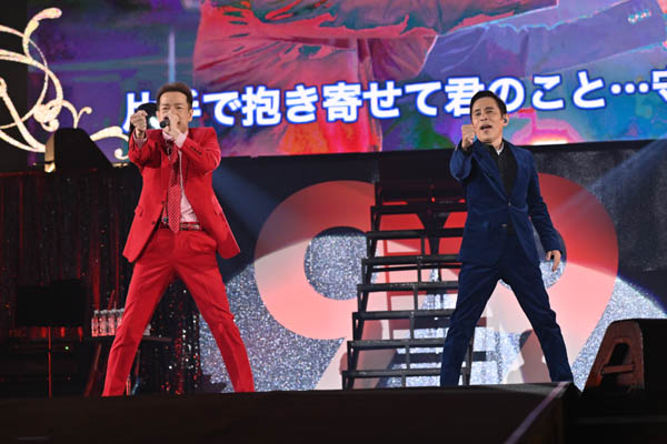 ナインティナイン、2人揃って初のアリーナイベント開催!＜ナインティナインのオールナイトニッポン歌謡祭 in 横浜アリーナ」＞