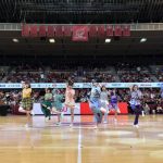 BEYOOOOONDSがBリーグハーフタイムショーで熱唱パフォーマンス!