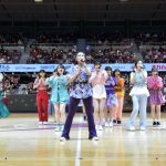 BEYOOOOONDSがBリーグハーフタイムショーで熱唱パフォーマンス!