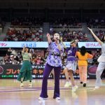 BEYOOOOONDSがBリーグハーフタイムショーで熱唱パフォーマンス!