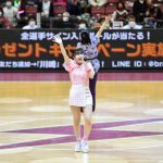 BEYOOOOONDSがBリーグハーフタイムショーで熱唱パフォーマンス!