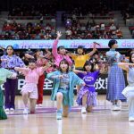 BEYOOOOONDSがBリーグハーフタイムショーで熱唱パフォーマンス!