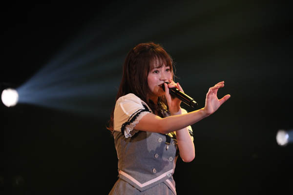 SKE48 江籠裕奈、延期となっていた2度目のソロLIVEで天使の歌声を届ける!