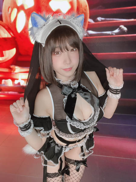 伊織もえ、猫耳メイドコスプレに歓喜の声ぞくぞく「なんて良い日なの!!」