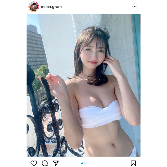 橋本萌花、白ビキニが美麗すぎるグラビアショットを公開！「ホンマに美しい」「超セクシー」