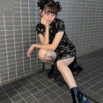 AKB48 下口ひなな、黒チャイナドレスで美脚大胆披露!「どう？可愛いでしょ?」