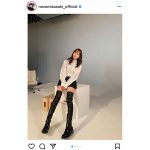 佐々木希、ニーハイブーツで魅せる『絶対領域』コーデで美脚披露