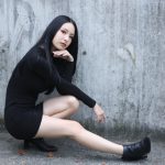 【写真特集】沖縄代表・蒲山花礼さん、クールな黒ワンピースで美ボディをアピール！＜ミスユニバーシティ2021ファイナリスト＞