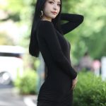 【写真特集】沖縄代表・蒲山花礼さん、クールな黒ワンピースで美ボディをアピール！＜ミスユニバーシティ2021ファイナリスト＞