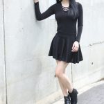 【写真特集】沖縄代表・蒲山花礼さん、クールな黒ワンピースで美ボディをアピール！＜ミスユニバーシティ2021ファイナリスト＞