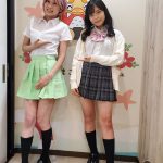 【写真特集】コスプレイヤー・東口優希、池袋でポークたまごおにぎりカフェを突撃！女子高生アンバサダー・一条麗と食レポ対決！