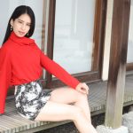 【写真特集】東京外国語大学・長谷川理奈さんが高身長を生かしたクールなコーデ、 日本大会直前の思いを語る！＜ミスユニバーシティ2021茨城県代表＞