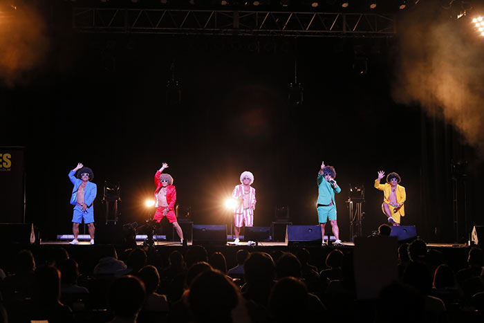 島ばななーず、コミカルなダンスで元気をお届け! ＜ICheckPresents SUMMER MADA FES 2021＞