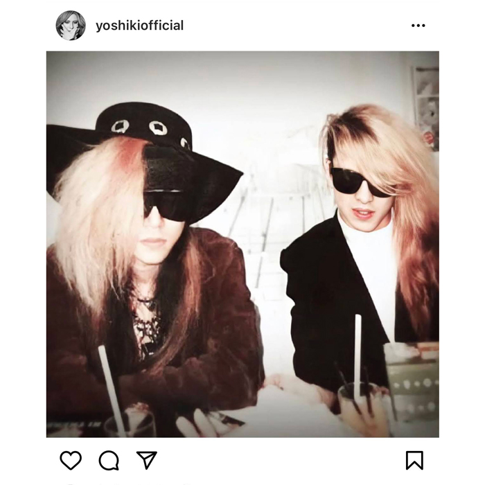 YOSHIKI、hideの誕生日にメッセージをつづる！「Miss you.」