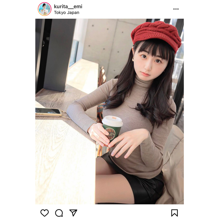 くりえみ、セクシーな私服ミニスカコーデを披露！「可愛すぎる」