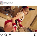 コスプレイヤー・篠原みなみ、スカートめくってご褒美サンタコスを公開「豪華なプレゼントだ」
