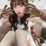 #ババババンビ 岸みゆ、微笑むちっちゃなトナカイコスプレが可愛すぎる!