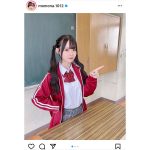 ラストアイドル 松本ももな、ジャージ×制服姿で教壇に立つ!「授業教えて貰いたい」