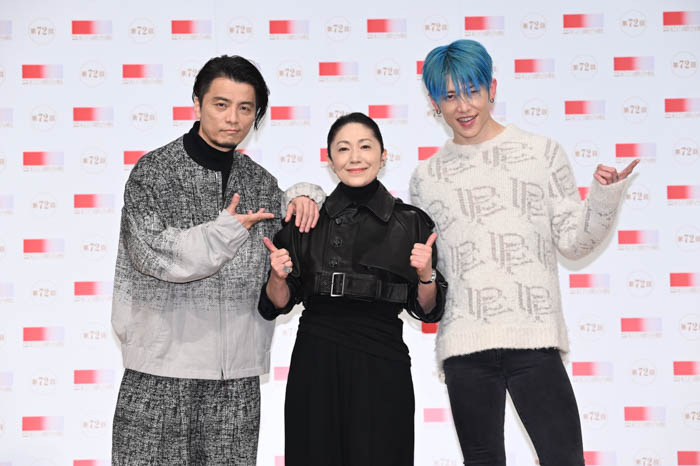 【紅白リハ】石川さゆり、KREVA・MIYAVIとのコラボで日本へ元気を届ける＜第72回NHK紅白歌合戦＞