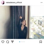 中田花奈、胸元チラリのオフショットで微笑む横顔にうっとり