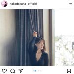 中田花奈、胸元チラリのオフショットで微笑む横顔にうっとり