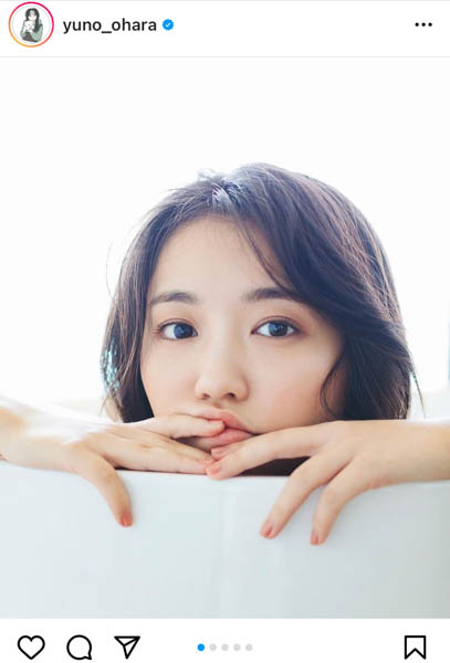 大原優乃、「どの写真が好き?」デジタル写真集から大人の眼差しショット公開