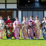 小芝風花、高橋ひかる、奥山かずさらが共演 オスカー美女9人が晴れ着姿を披露