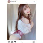 竹内星菜、尻尾が可愛い! 色白美ボディにうっとり釘付け!