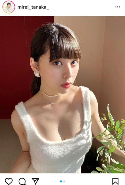 田中美麗、白肌デコルテに見惚れる至近距離ショット公開!「なんて素晴らしい艶やかさ」