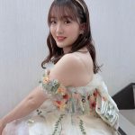 HKT48 田島芽瑠、朝長美桜の卒業ドレスを着た写真に歓喜の声「めるみおは永遠」