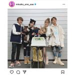 AAA 宇野実彩子、日高光啓（SKY-HI）の誕生日を祝った集合写真を公開