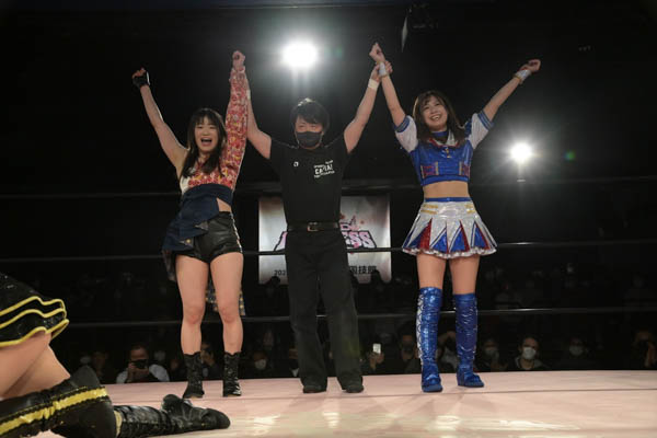SKE48・荒井優希、宮本もかとのコンビでタッグトーナメント2回戦を突破「二人で支え合って頑張りたい」