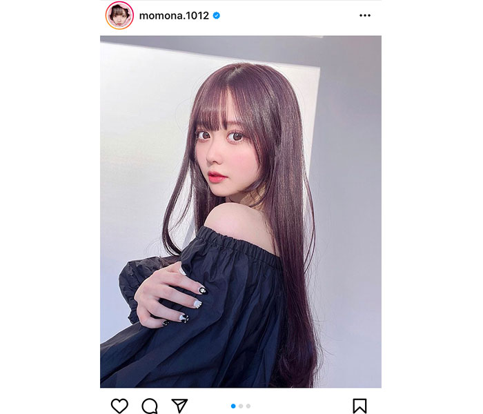 ラストアイドル 松本ももな、オフショルの『姉コーデ』に反響ぞくぞく！「お姉さんにどう？」