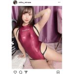 コスプレイヤー・水瀬ちか、競泳水着で魅せる『むちむちボディ』